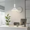 LAMPA WISZĄCA SUFITOWA E27 ŻYRANDOL LOFT NOWOCZESNA Biała-5904703016311