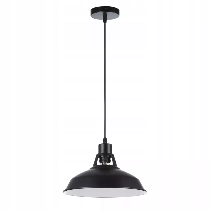 Lampa Wisząca Sufitowa E27 Żyrandol LOFT NOWOCZESNA CZARNY-5904703016335