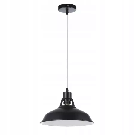 Lampa Wisząca Sufitowa E27 Żyrandol LOFT NOWOCZESNA CZARNY-5904703016335