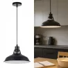 Lampa Wisząca Sufitowa E27 Żyrandol LOFT NOWOCZESNA CZARNY-5904703016335