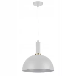 LAMPA WISZĄCA SUFITOWA E27 ŻYRANDOL LOFT NOWOCZESNA BIAŁA-5904703016342