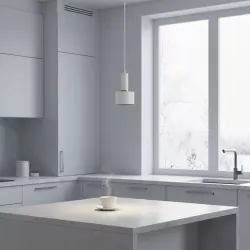 LAMPA WISZĄCA SUFITOWA E27 ŻYRANDOL LOFT NOWOCZESNA BIAŁA-5904703016427