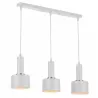 Lampa Sufitowa Wisząca żyrandol 3x E27 LOFT NOWOCZESNA biała skandynawska-5904703016472