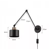 Kinkiet E27 LED Elza wysięgnik x1 czarny+miedź-5904703016540