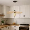 Lampa sufitowa LED lampa wisząca żyrandol E27 oprawa 45cm boho BAMBUSOWA-5904703022954