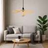 Lampa sufitowa LED lampa wisząca żyrandol E27 oprawa 45cm boho BAMBUSOWA-5904703022954