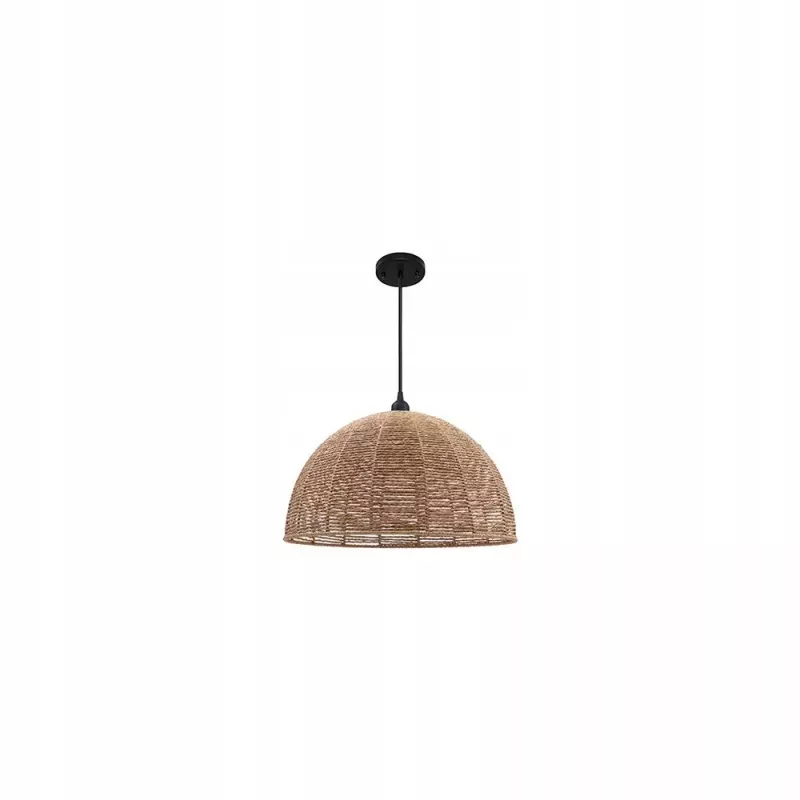 OPRAWA WISZĄCA STALOWO-SZNURKOWA 40W BRĄZOWO-CZARNA IP20-5904703023036