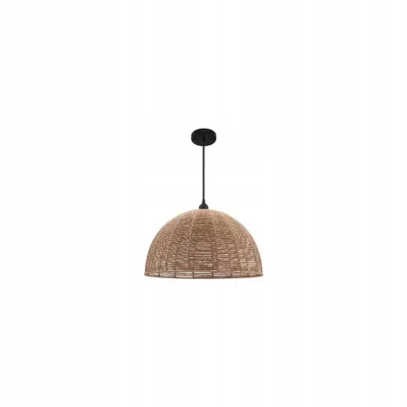 OPRAWA WISZĄCA STALOWO-SZNURKOWA 40W BRĄZOWO-CZARNA IP20-5904703023036