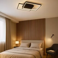 Lampa Sufitowa Wisząca Żyrandol Plafon LED 45W REGULACJA 3000-6500K-5908263384101
