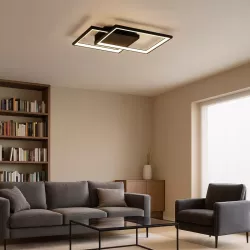 Lampa Sufitowa Wisząca Żyrandol Plafon LED 45W REGULACJA 3000-6500K-5908263384101