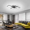 Lampa Sufitowa wisząca Żyrandol LED Plafon 72W REGULACJA 3000-6500K PILOT-5908263384125