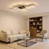 Lampa Sufitowa Żyrandol LED Wisząca Plafon 130W REGULACJA 3000-6500K PILOT-5908263384163