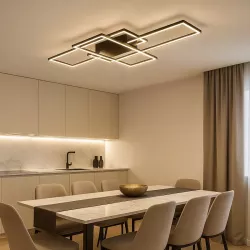 Lampa Sufitowa Żyrandol LED Wisząca Plafon 130W REGULACJA 3000-6500K PILOT-5908263384163