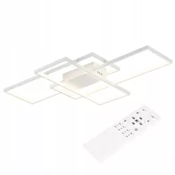 Lampa Sufitowa wisząca Żyrandol LED Plafon 130W REGULACJA 3000-6500K PILOT-5908263384170