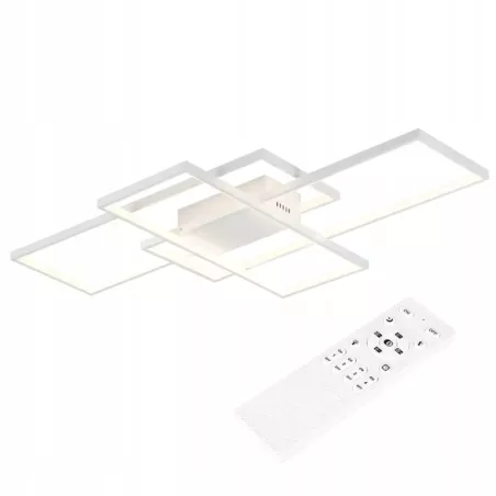 Lampa Sufitowa wisząca Żyrandol LED Plafon 130W REGULACJA 3000-6500K PILOT-5908263384170