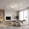 Lampa Sufitowa wisząca Żyrandol LED Plafon 130W REGULACJA 3000-6500K PILOT-5908263384170