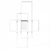 Lampa Sufitowa wisząca Żyrandol LED Plafon 130W REGULACJA 3000-6500K PILOT-5908263384170