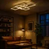 Lampa Sufitowa wisząca Żyrandol LED Plafon 130W REGULACJA 3000-6500K PILOT-5908263384170