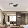 Lampa Sufitowa wisząca Żyrandol LED Plafon 90W REGULACJA 3000-6500K PILOT-5908263384187