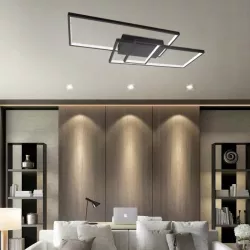 Lampa Sufitowa wisząca Żyrandol LED Plafon 90W REGULACJA 3000-6500K PILOT-5908263384187