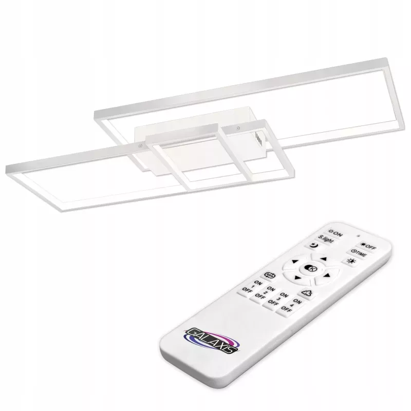 Lampa Sufitowa Wisząca Plafon LED Żyrandol 90W REGULACJA 3000-6500K-5908263384194