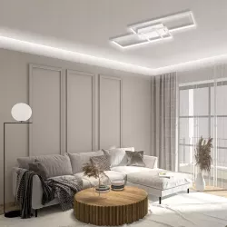Lampa Sufitowa Wisząca Plafon LED Żyrandol 90W REGULACJA 3000-6500K-5908263384194