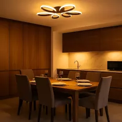 Lampa Sufitowa Wisząca Żyrandol Plafon 77W REGULACJA 3000-6500K-5908263384200