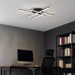 Lampa sufitowa wisząca LED ŻYRANDOL PLAFON regulacja Mocne jasne światło-5908263385832