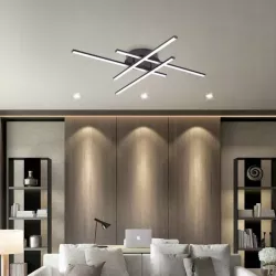 Lampa sufitowa wisząca LED ŻYRANDOL PLAFON regulacja Mocne jasne światło-5908263385832