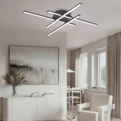 Lampa sufitowa wisząca LED ŻYRANDOL PLAFON regulacja Mocne jasne światło-5908263385832