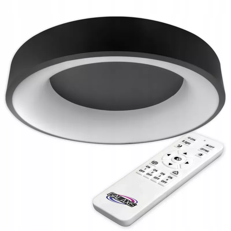 Lampa sufitowa wisząca żyrandol LED 54W PLAFON nowoczesna pilot-5908263385962