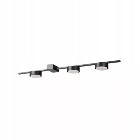 Lampa Sufitowa Żyrandol 3xGX53 ZOLA 60cm Czarna Nowoczesna-5904703011002