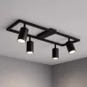 Lampa Sufitowa Oprawa Halogenowa wisząca LED 4x GU10 Ruchoma Kinkiet-5904703020035