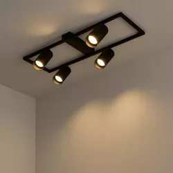 Lampa Sufitowa Oprawa Halogenowa wisząca LED 4x GU10 Ruchoma Kinkiet-5904703020035