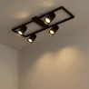 Lampa Sufitowa Oprawa Halogenowa wisząca LED 4x GU10 Ruchoma Kinkiet-5904703020035