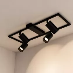 Lampa Sufitowa Oprawa Halogenowa wisząca LED 4x GU10 Ruchoma Kinkiet-5904703020035