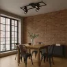 Lampa Sufitowa Oprawa Halogenowa wisząca LED 4x GU10 Ruchoma Kinkiet-5904703020035