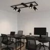 Lampa Sufitowa Oprawa Halogenowa wisząca LED 4x GU10 Ruchoma Kinkiet-5904703020035