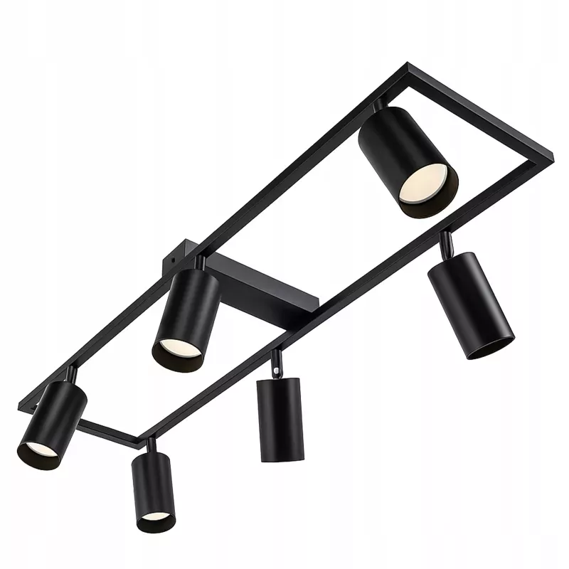 Lampa Sufitowa Oprawa Halogenowa wisząca LED 6x GU10 Ruchoma Kinkiet-5904703020042