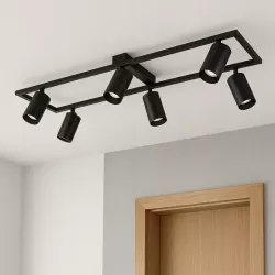 Lampa Sufitowa Oprawa Halogenowa wisząca LED 6x GU10 Ruchoma Kinkiet-5904703020042