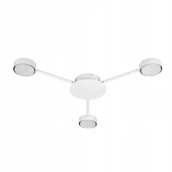 ŻYRANDOL LED ZIBO BIAŁY 3XGX53 STAL ALUMINIUM IP20-5904703019886