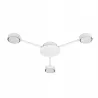 ŻYRANDOL LED ZIBO BIAŁY 3XGX53 STAL ALUMINIUM IP20-5904703019886