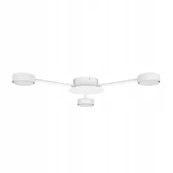 ŻYRANDOL LED ZIBO BIAŁY 3XGX53 STAL ALUMINIUM IP20-5904703019886