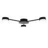 Lampa sufitowa wisząca LED GX53 żyrandol 65cm do Pokoju Nowoczesna czarna-5904703018698