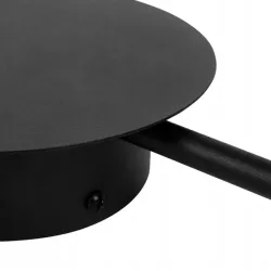 Lampa sufitowa wisząca LED GX53 żyrandol 65cm do Pokoju Nowoczesna czarna-5904703018698