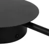 Lampa sufitowa wisząca LED GX53 żyrandol 65cm do Pokoju Nowoczesna czarna-5904703018698