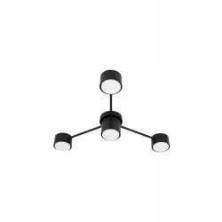 LAMPA LED GULIVER SUFITOWA 4X GX53 CZARNA 620X110MM-5904703018681