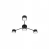 LAMPA LED GULIVER SUFITOWA 4X GX53 CZARNA 620X110MM-5904703018681