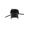 LAMPA LED GULIVER SUFITOWA 4X GX53 CZARNA 620X110MM-5904703018681