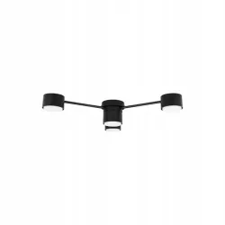 LAMPA LED GULIVER SUFITOWA 4X GX53 CZARNA 620X110MM-5904703018681